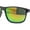 Grey - Green Mirror, variant on Mens Color Mirror 90s Classic Rectangle Sport Plastic Aerodynamic Sunglasses Grey - Green Mirror