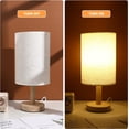thumbnail image 5 of Linen Lampshade Drum Lampshade Lamps Shade for Floor Lamp Table Lamp Shade for Household Bedside Lamp Shade Modern Lampshade Simple Style Lampshade Removable Lampshade Hotel Lamp Shade, 5 of 9