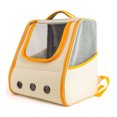 thumbnail image 1 of Pet Backpack Carrier For Cats Transparent Window Breathable Mesh Pets Travel Bags, 1 of 7