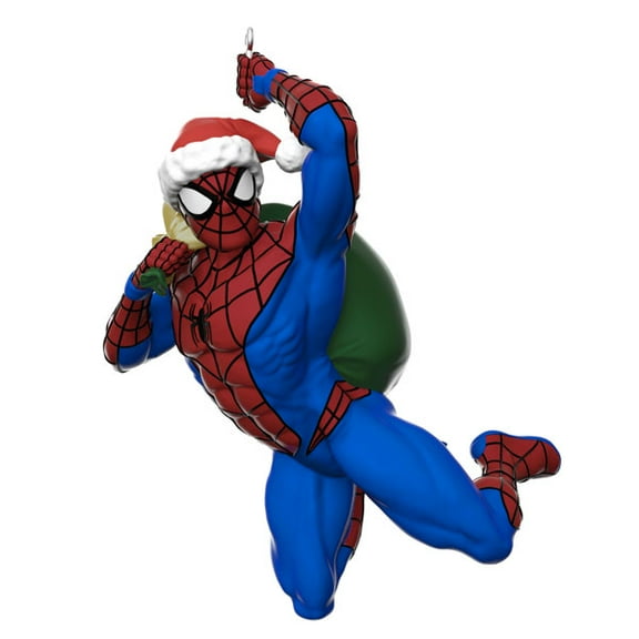 Hallmark Keepsake Christmas Ornament 2021, Marvel Spider-Man in The Holiday Swing