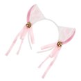 thumbnail image 4 of Kitten Headbands Cosplay Bells Ear Hairbands Headwear Makeup Washing Face Hairbands Birthday Party, 4 of 9