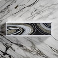 thumbnail image 6 of Benjara 20 x 71 Wall Art Oil Painting- Long L&scape- Silver Stones- Brown- Black, 6 of 6