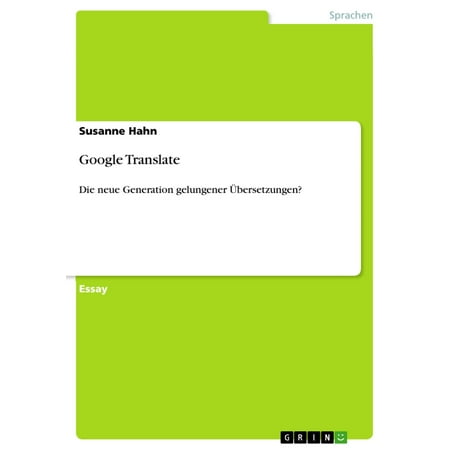 Google Translate - eBook