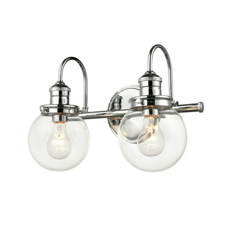 

Millennium Lighting Ella 2 Light Vanity Fixture in Chrome