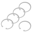 thumbnail image 1 of Uxcell Internal Retaining Rings, E-Clip Snap Rings Stainless Steel Internal Circlip for Automobile mm 60, 1 of 7