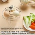 thumbnail image 5 of Queilt Stainless Steel Steam Rack, Round Steamer Rack Cooking Grid Cooling Rack Steamer Holder Accessories for Fryer, Steamer, Microwave Oven, 5 of 5
