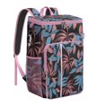 thumbnail image 1 of Sac à Dos Isolé Floral Hawaïen Rétro - 20L, Garde au Froid 20 Heures, Parfait pour les Sorties d'Été, 1 of 6