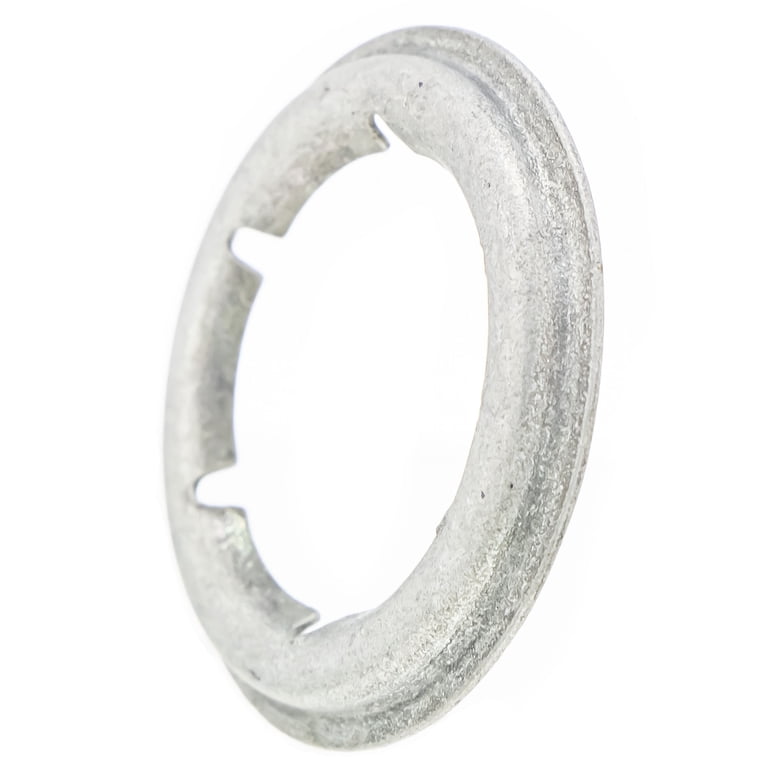 Hillman 889 Axle Pushnut Fastener – 1/2" Size, 12-Pack – Zinc-Plated, Tool-Free Permanent Installation