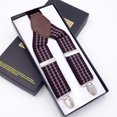 thumbnail image 3 of Tirantes Qarigey para hombres Accesorios de tirantes elástico ajustable, 3 of 6