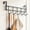 A/1 Pc, variant on Over The Door Hooks Clothes Hanger,Heavy Duty Black Metal No Drill Door Hook Rack,Multi-Purpose Over Door Organizer,Ideal for Bedroom,Bathroom,Closet,Entryway & Kitchen Storage