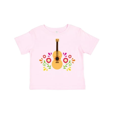 

Inktastic Guitar with Florals for Cinco De Mayo Boys or Girls Toddler T-Shirt