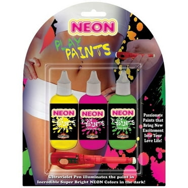 Hott Products- Neon Body Paints - 3 Pack