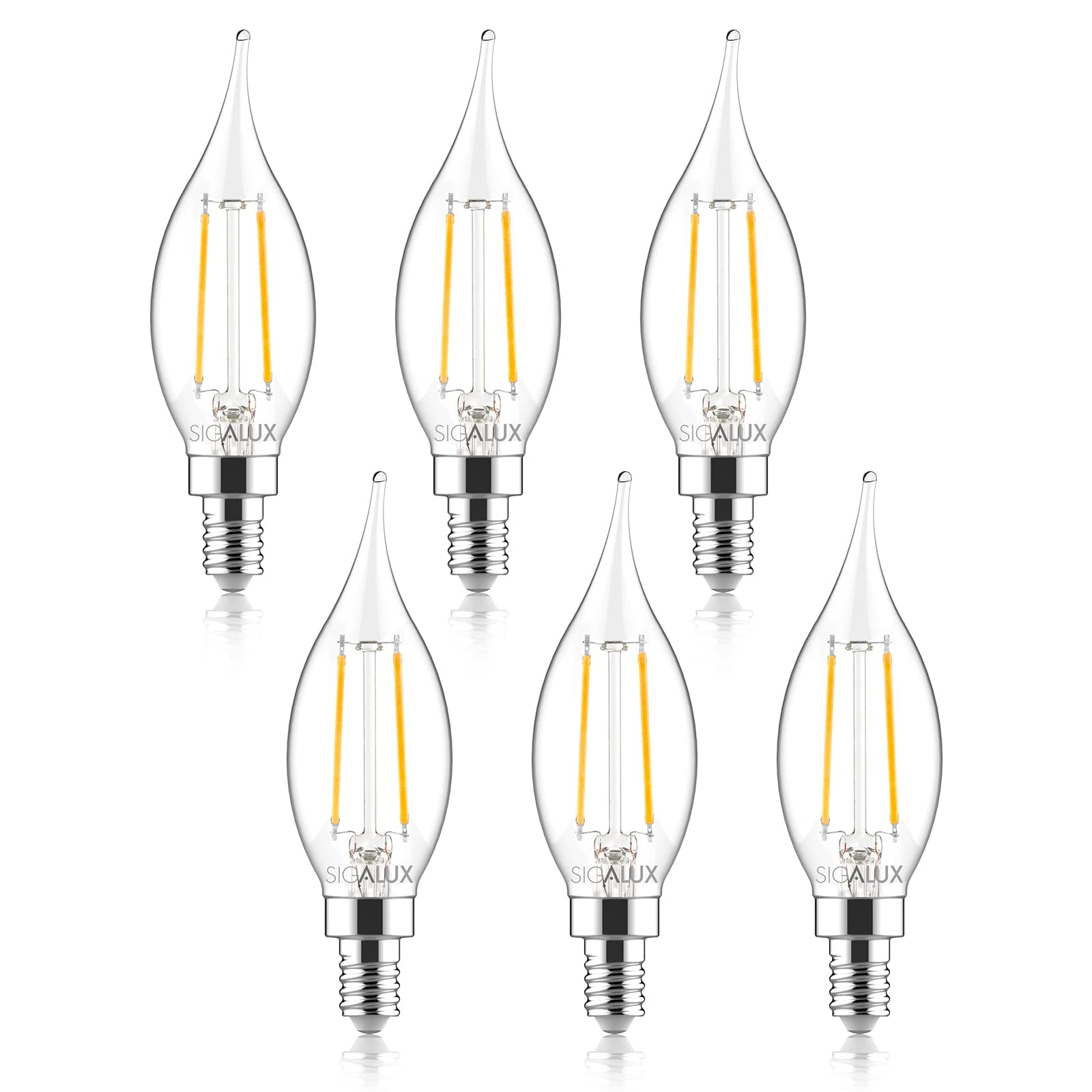 E12 Candelabra Bulb 40 Watt Equivalent LED Chandelier Light Bulbs e12-candelabra-bulb-40-watt-equivalent-led-chandelier-light-bulbs