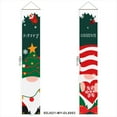 thumbnail image 2 of Merry Christmas Banner Sign - Christmas Front Porch Door Decorations - Outdoor Xmas Decor,DL6003, 2 of 5