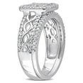 thumbnail image 3 of Everly Women's Diamond Sterling Silver Bridal Set, 3 of 6