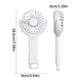 thumbnail image 5 of Rotating Handheld Fan Hanging Buckle Desktop Five-speed Portable Hiking USB Rechargeable Mini Fan, 5 of 5