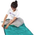 thumbnail image 5 of - Saco de dormir 3 estaciones (verano, primavera, otoño) Clima cálido y frío - Ligero, impermeable para uso en interiores y exteriores para niños, adolescentes y adultos para caminatas, mochileros y campamentosEmeraldSingle esquí esquí Gafas de esquí, 5 of 5