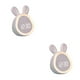 thumbnail image 1 of Cateissary reloj despertador de conejo, relojes digitales electrónicos de escritorio para niños, reloj de entrenamiento para dormir junto a la Blanco 2Conjunto, 1 of 6