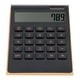 thumbnail image 2 of Calculadora portátil de 10 dígitos, calculadora ultradelgada con energía solar para el hogar, la oficina y los negocios, pantalla LCD, color negro, 2 of 15