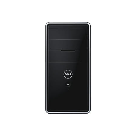 Dell Inspiron 3847 - MT - Core i5 4460 / 3.2 GHz - RAM 8 GB - HDD 1 TB - DVD-Writer - HD Graphics 4600 - GigE - WLAN: 802.11b/g/n, Bluetooth 4.0 - Win 8.1 64-bit - monitor: none - keyboard: English - black, silver stripe