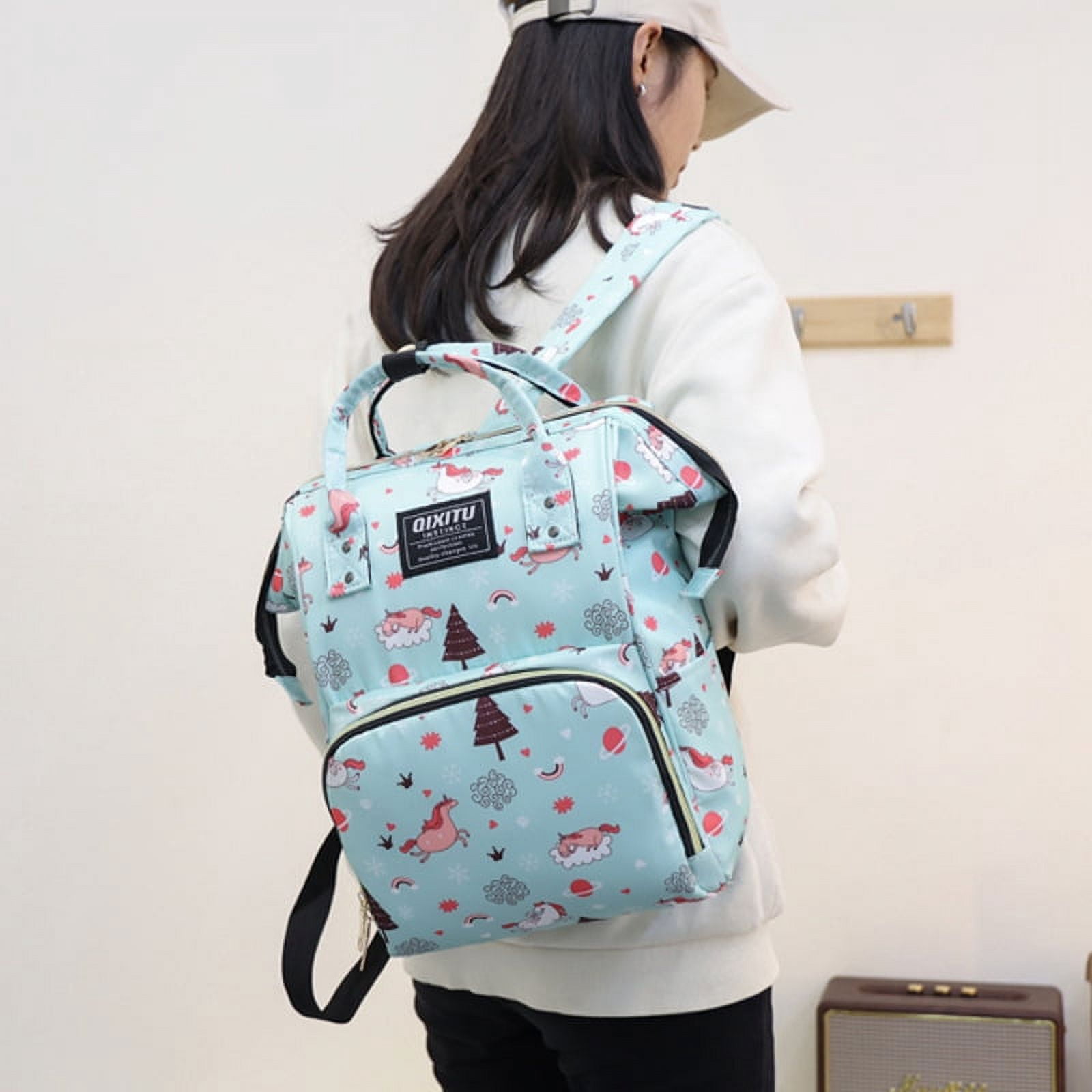 Large Capacity Lightweight Maternal Baby Bag Multi-function Travel Backpack Diaper Changing Bags Baby Stroller Backpack Nappy Bag