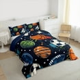 thumbnail image 3 of Castle Fairy Teens Volleyball Soccer Football 2Pcs Bedding Comforter Set,Sport Gamer Twin Comforter Sets,Graffiti Splash Breathable Bedding Set,Lightweight Room Decor, 3 of 8