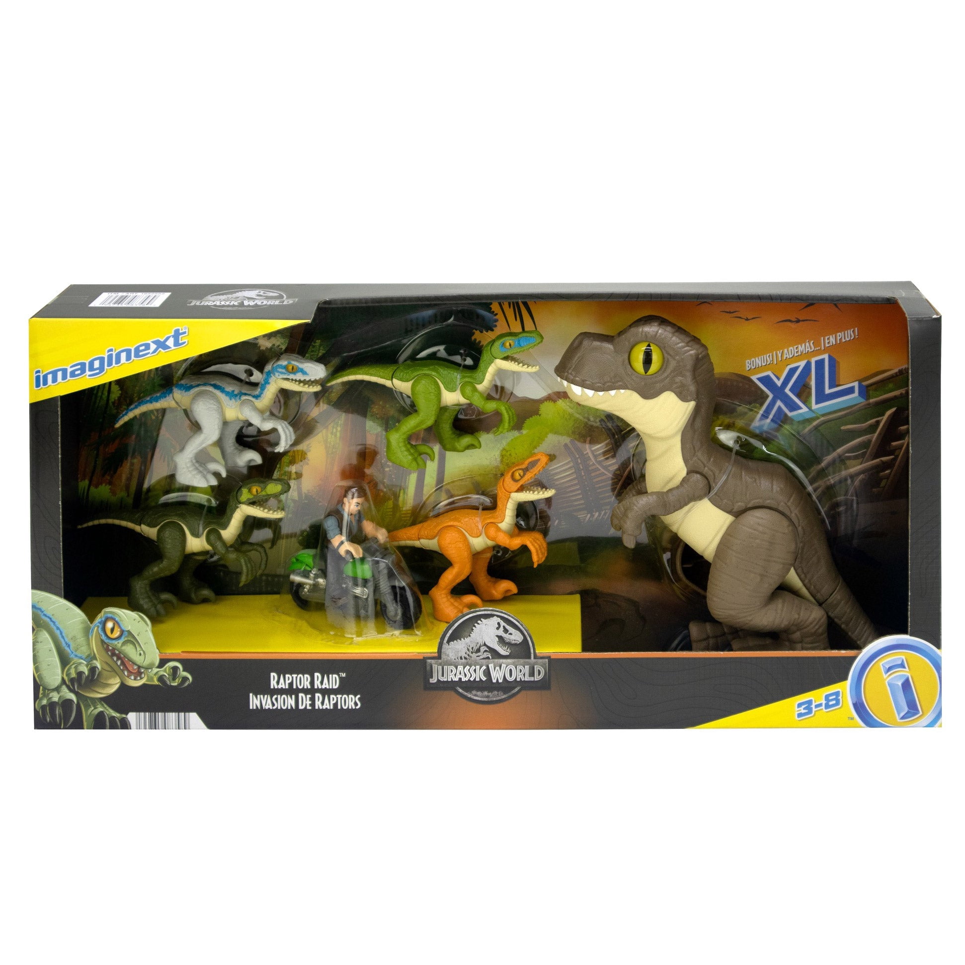 Fisher-Price Imaginext Jurassic World Raptor Raid - Walmart.ca
