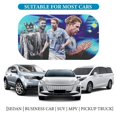 thumbnail image 4 of Kevin De Bruyne-theme Car Sun Umbrella Windshield Sun Shade | Foldable Front Window Sunshade | UV Protection Heat Insulation 133x73cm, 4 of 6
