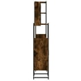 thumbnail image 5 of vidaXL 4 Piece Bathroom Cabinet Set Smoked Oak Engineered Wood, 5 of 10