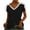 Black, variant on Elainilye Fashion Womens Casual Tops Summer V-neck Bow Short Sleeved T-Shirts Shirt Top Blouse,Green