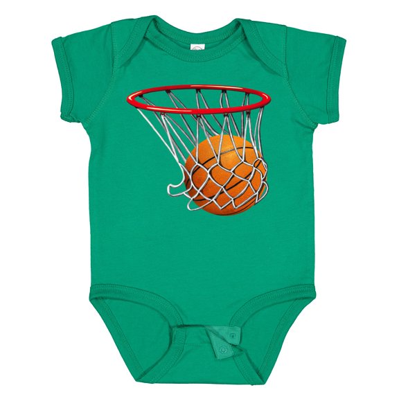 Inktastic Basketball Swish Boys or Girls Baby Bodysuit