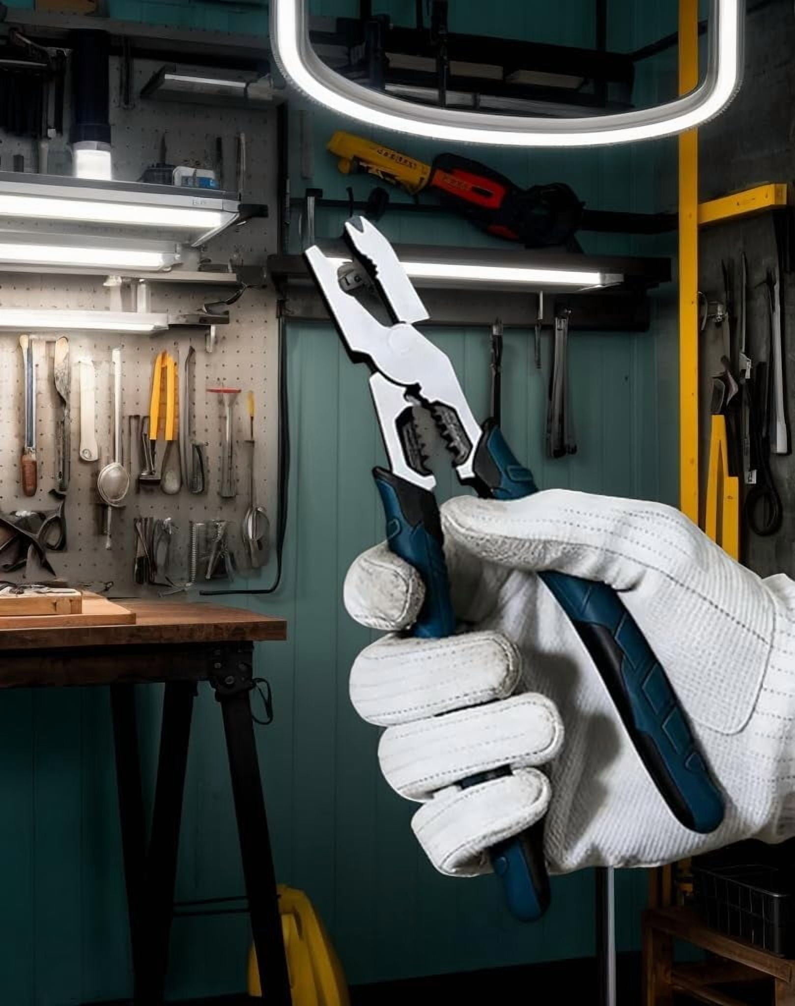 Industrial-Grade Multi-function Cutting Pliers, 9-in-1 Multi-Functional Pliers Wire Cutter, Professional Cutting Tool for Home Repair (1pc)