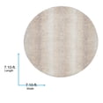 thumbnail image 3 of Livabliss Area Rugs for Living Room, 9ft Round Roma Modern Tan Round Rug, Bedroom Dining Room Home Decor Stain Resistant Carpet (7'10" x 7'10"), 3 of 8