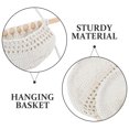 thumbnail image 7 of TAILTOSS Hanging Basket Cotton Rope Assorted Color Dining Room 1Pcs 29.08X12.97X0.79in, 7 of 7