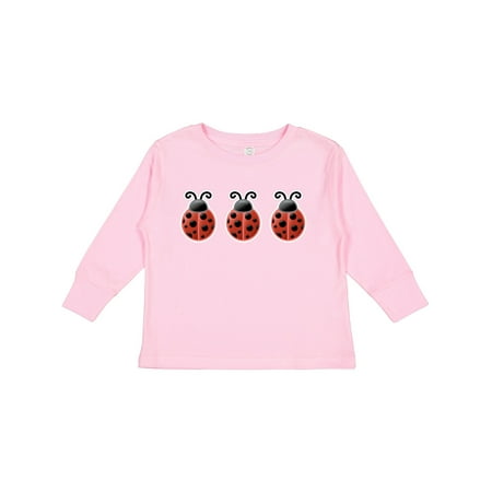 

Inktastic Ladybug Lover Red and Black Bugs Gift Toddler Toddler Girl Long Sleeve T-Shirt