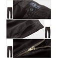 thumbnail image 4 of Pantalones Casual Ajustados para Hombre con Pierna Recta en Gris Oscuro, 4 of 5