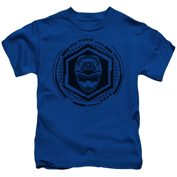 Power Rangers Blue Ranger Youth 18/1 T-Shirt Royal Blue
