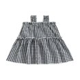 thumbnail image 1 of AMERTEER Bébé Fille Lin d'Été Robes Sans Manches Volants Bébé Princesse A-Ligne Robe de Soleil, 1 of 7