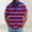 Red, variant on Men's Big and Tall Short Sleeve Striped Polo Shirt, Classic Blue White Nautical Stripe Casual Top, Breathable Comfort Fit for Daily & Golf Wear, Sizes M-4XL Red