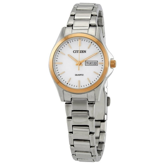 Citizen Quartz White Dial Ladies Watch EQ0596-87A