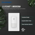 ELEGRP In Wall PIR Motion Sensor Light Switch, Occupancy Sensor Switch