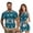 Aztec Bull, variant on Silver Glitter Matching Couple Summer Golf Outfits Men 1/4 Zip Short Sleeve Dry Fit Athletic Shirt and Women Dress with Built in Shorts Quick-Dry Casual Sport Clothes Size L