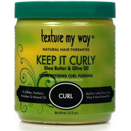 Texture My Way Keep It Curly Ultra Defining Curl Pudding, 15 oz