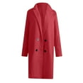 thumbnail image 4 of Aoochasliy Womens Blazer Jacket Clothes Plus Size Coat Cardigan Solid Long Sleeve Outerwear, 4 of 5