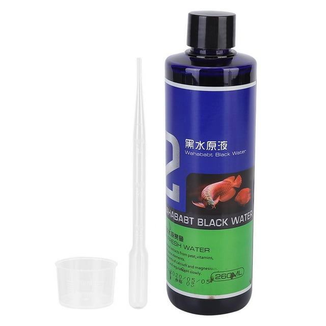 Aquarium Aquarium Réservoir Écologique Noir Ajustable Valve PH Réduction des Bactéries de Qualité de l'Eau