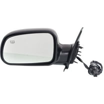 Mirror Compatible With 1999-2004 Jeep Grand Cherokee Left Driver Side Heated Textured Black Kool-Vue