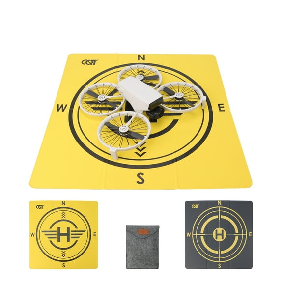 Drone Landing Pad for DJI FLIP Apron Aerial Photography Landing Coordinate Pad FLIP Folding Waterproof Double-sided Landing Pad