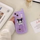 thumbnail image 1 of Funda de teléfono Kawaii Sanrio Kuromi My Melody, con lente todo incluido, Ip11/12Pro/13, regalo antisísmico y anticaída, 1 of 4