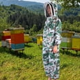 thumbnail image 4 of Beekeeping Suit,Double Zippers Beekeeping Suit Beekeeping Jacket Beekeeper Smock Unbeatable Value, 4 of 7