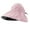 Pink, variant on Women UPF 50+ Wide Brim Sun Hat Sun Protections Beach Hat Foldable Golf Hat